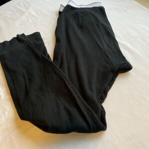 Athletics Works Men’s Black Long Johns size Large